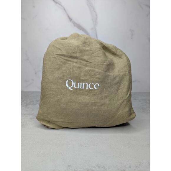 NWOT Quince European Linen Sham Euro Size Aloe 26x26 - Picture 2 of 4